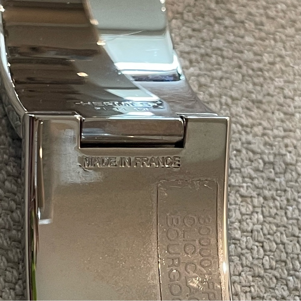 ❤️Hermes❤️ Clic Clac H Bracelet Wide - Picture 4 of 8